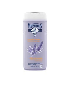 Le Petit Marseillais Extra Gentle Shower Crème with Lavender Honey, Moisturizing & Nourishing French Body Wash pH Neutral for Skin, 13.5 fl. oz