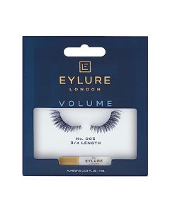 Eylure Volume False Lashes, Style No. 005, Reusable, Adhesive Included, 1 Pair