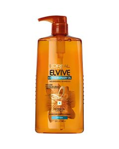 L'Oreal Paris Elvive Extraordinary Oil Nourishing Shampoo, for Dry or Dull Hair, Shampoo with Camellia Flower Oils, for Intense Hydration, Shine, and Silkiness, 28 Fl; Oz