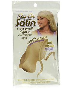 Stay On Satin Pocket Bonnet (color may vary)