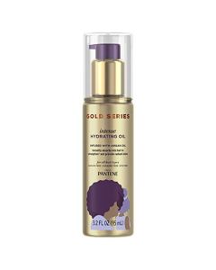Pantene Pro-V Gold Series Intense Hydrating Oil, 3.2 Fluid Ounce for African American, Ethnic and Curly Hair Care