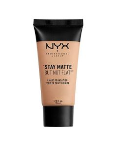 NYX PROFESSIONAL MAKEUP Stay Matte But Not Flat Liquid Foundation, Soft Beige, 1.18 Ounce