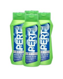 PERT 2-in-1 Ocean Rush Shampoo and Conditioner 25.4oz (4 PACK)