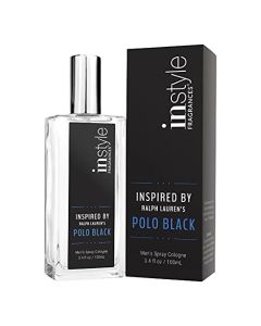 Instyle Fragrances | Inspired by Ralph Lauren's Polo Black | Menâ€™s Eau de Toilette | Vegan, Paraben Free, Phthalate Free | Never Tested on Animals | 3.4 Fluid Ounces(Pack of 1)