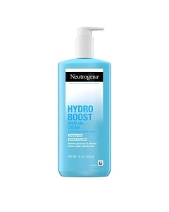 Neutrogena Hydro Boost Body Gel Cream Moisturizer with Hyaluronic Acid, Hydrating Lotion For Sensitive Skin, Fragrance Free, 16 oz