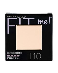 Maybelline New York Fit Me Set + Smooth Powder Makeup, Porcelain, 0.3 oz.