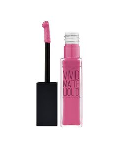 Maybelline New York Color Sensational Vivid Matte Liquid Lipstick, Twisted Tulip, 0.26 fl. oz.