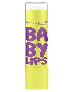 Maybelline New York Baby Lips Moisturizing Lip Balm, Peppermint, 0.15 Ounce
