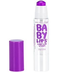 Maybelline New York Baby Lips Color Balm Crayon, Playful Purple, 0.09 oz.