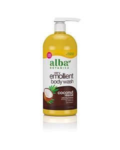 Alba Botanica Very Emollient Bath & Shower Gel, Coconut Rescue, 32 Oz