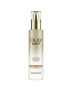 Olay Face by Hydrating Facial Spray Essence with Bergamot, Energizing Vitamin C Mist, Fresh, 3.3 Fl Oz