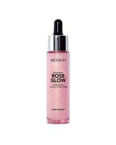 Face Primer by Revlon, PhotoReady Rose Glow Face Makeup for All Skin Types, Hydrates, Illuminates & Moisturizes, Infused with Quartz and Hydrating Oil Beads, Rose Quartz, 1 Fl Oz