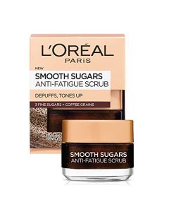 L'oreal Paris Skin Care Pure Sugar Face Scrub With Kona Coffee To Instantly Resurface & Energize for Soft Glowing Skin, 1.7 Ounce