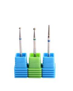 3PCS Cuticle Clean Carbide Nail Drill Bit Diamond Rotary Burrs Electric Nail File For Manicure Pedicure Tools