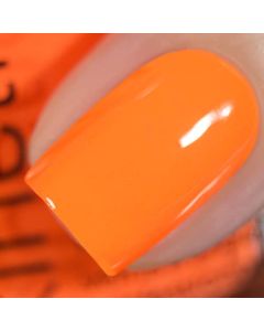 Vishine Nail Gel Polish, 15ml Soak Off Nail Gel Polish Nail Art Manicure Salon DIY at Home Long-lasting - Hot Orange 0.5 OZ