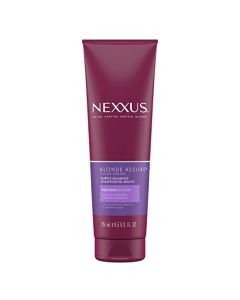 Nexxus Blonde Assure Purple Shampoo, For Blonde Hair Color Care Shampoo, Keratin Protein 8.5 oz
