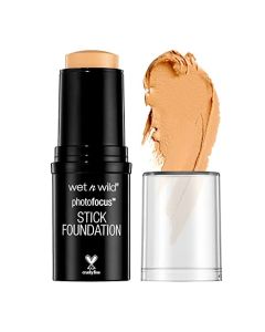 Wet n Wild Photo Focus Matte Foundation Stick Makeup, Buff Beige | Vegan & Cruelty-Free