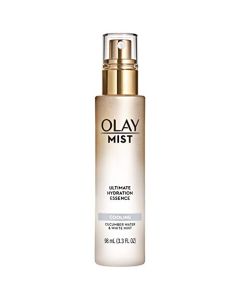 Face Mist by Olay, Cooling Facial Mist, Ultimate Hydration Essence with Cucumber Water & White Mint, 3.3 Fl Oz