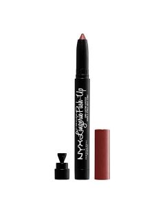 NYX PROFESSIONAL MAKEUP Lip Lingerie Push-Up Long Lasting Plumping Lipstick - Seduction (Reddish Brown Nude)