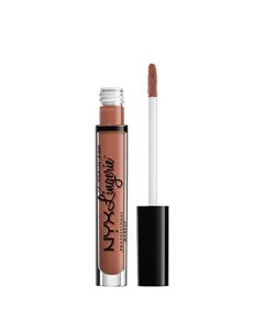 NYX PROFESSIONAL MAKEUP Lip Lingerie Matte Liquid Lipstick - Ruffle Trim, Cinnamon Pink
