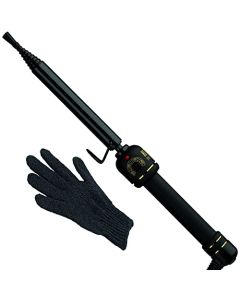 Hot Tools Black Gold Spiral Curling Wand | Creates Defined Waves and Curls (3/4 in)