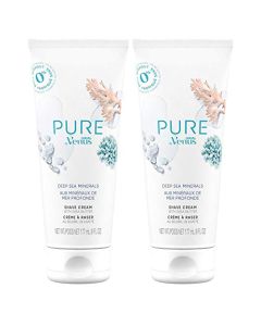 Gillette Venus PURE by Shaving Cream - Deep Sea Minerals, 6 Oz (Pack of 2)