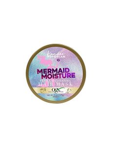 OGX Kandee Johnson Collection Mermaid Moisture Deep Conditioning Hair Mask for Color-Treated Hair, Sulfate-Free Surfactants Moisturizing Treatment for Dry Damaged Hair, 6 oz, Floral