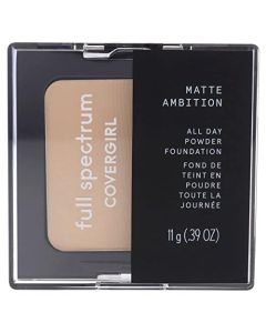 COVERGIRL Matte Ambition, All Day Powder Foundation, Light Neutral, 0.38 Ounce