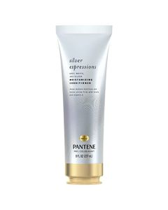 Pantene Silver Expressions Moisturizing Sulfate Free Conditioner, for Gray/SilverWhite Dyed and Color Treated Hair, 8 Fl Oz