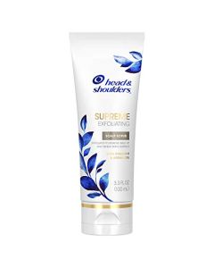 Head and Shoulders Supreme, Exfoliating Scalp Scrub Treatment, with Argan Oil and Vitamin E, 3.3 Fl Oz