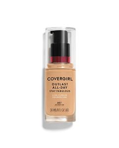COVERGIRL Outlast All-Day Stay Fabulous 3-in-1 Foundation Golden Tan, 1 oz (packaging may vary)