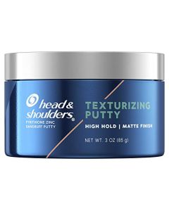 Head & Shoulders Anti-Dandruff Texturizing Putty for Men, Strong Hold, Matte Finish, 3 Oz