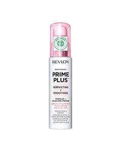 Face Primer by Revlon, PhotoReady Prime Plus Face Makeup for All Skin Types, Blurs & Fills in Fine Lines, Infused with Vitamin B5 and Hyaluronic Acid, Perfecting & Smoothing, 1 Oz