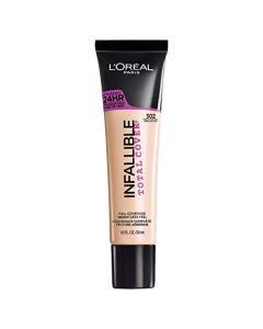 L'Oreal Paris Infallible Total Cover Foundation, Creamy Natural, 1 fl; oz.