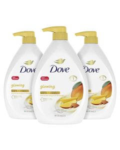 Dove Body Wash to Revitalize and Refresh Skin Mango Butter and Almond Butter Effectively Washes Away Bacteria While Nourishing Your Skin 34 oz 3 Count