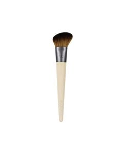 EcoTools Skin Perfecting Makeup Brush, For Liquid & Cream Foundation & Contour, Angled Brush Ideal for BB & CC Creams, Eco-Friendly, Dense, Synthetic Bristles, Vegan & Cruelty-Free, 1 Count