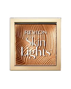 Revlon Skinlights Prismatic Powder Bronzer, Translucent-to-Buildable Coverage, Sunlit Glow (110), 0.28 Oz