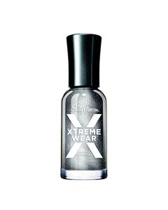 Sally Hansen Xtreme Wear Nail Polish, Streak-Free, Shiny Finish, Long-Lasting Nail Color, Silver Storm, 0.12 fl oz