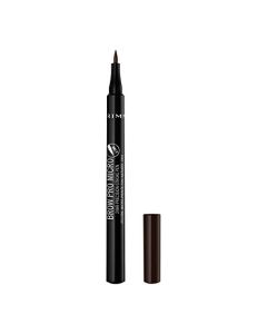 Rimmel Rimmel brow pro micro 24hr stroke pen in 004 dark brown, 0.31 Ounce