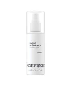 Neutrogena Healthy Skin Radiant Makeup Setting Spray, Long-Lasting, Formulated with Antioxidants & Peptides Weightless Face Setting Mist for Healthy Looking, Glowing Skin, 3.4 fl. oz