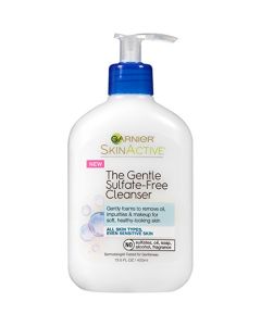 Garnier SkinActive Gentle Sulfate-Free Foaming Face Wash, 13.5 Ounce