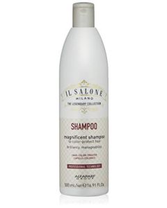 Il Salone Milano Professional Magnificent Shampoo for Color Treated Hair - Protects and Prolongs Color - Premium Quality - 16.91 Fl. Oz. / 500ml