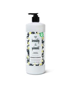 Love Beauty And Planet Delightful Detox Cleansing Conditioner for Cleansed Hair Charcoal & Bergamot Paraben-Free, Vegan, and Silicone-Free Conditioner 32.3 oz