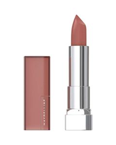 Maybelline Color Sensational Lipstick, Lip Makeup, Matte Finish, Hydrating Lipstick, Nude, Pink, Red, Plum Lip Color, Toasted Truffle, 0.15 oz; (Packaging May Vary)