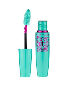 Maybelline New York Volume Express Mega Plush Washable Mascara, Brownish Black, 0.3 Fluid Ounce