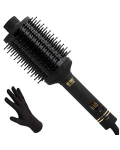 HOT TOOLS Pro Artist Black Gold Heated Hair Styling Oval Brush