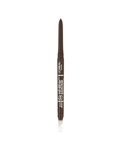 L'Oréal Paris Makeup Infallible Never Fail Original Mechanical Pencil Eyeliner with Built in Sharpener, Black Brown, 1 Count
