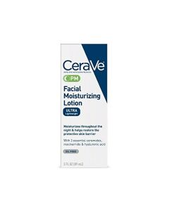 CeraVe Facial Moisturizing Lotion PM Ultra Lightweight 3 oz ( Packs of 12)