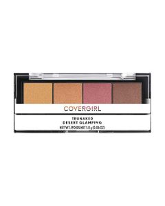 COVERGIRL COVERGIRL Trunaked Quad Eyeshadow Palette, Glamping, Desert Glamping, 0.06 Ounce
