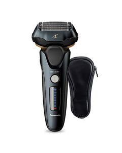 Panasonic ARC5 Electric Razor for Men with Pop-up Trimmer, Wet Dry 5-Blade Electric Shaver with Intelligent Shave Sensor and 16D Flexible Pivoting Head - ES-LV67-K (Black)